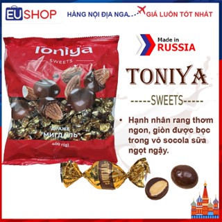 Kẹo socola bọc hạnh nhân Toniya Sweets Gói 400gr