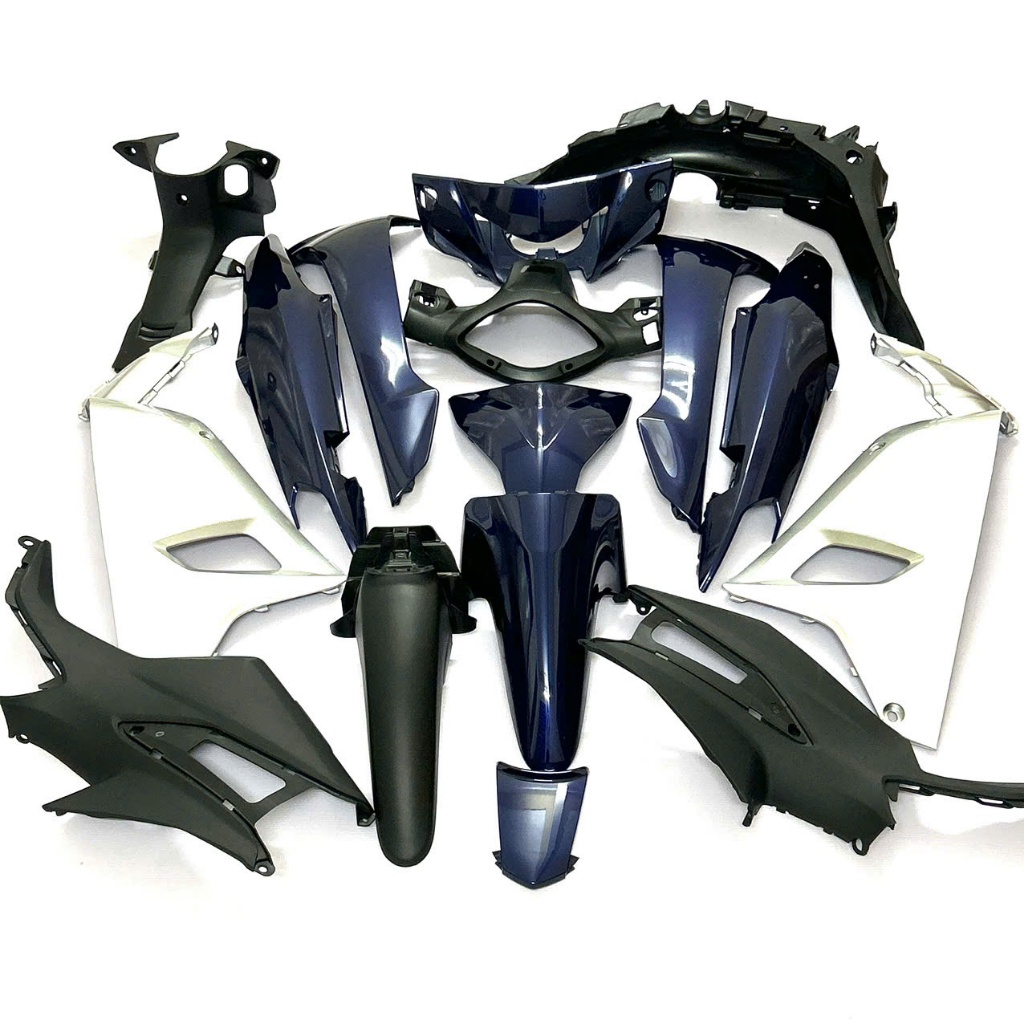 Dàn Áo Wave A 110-Bộ Nhựa Wave A 110 Tím Than Honda Full Bộ Nhám-Bóng Nguyên Xe Mã SL3