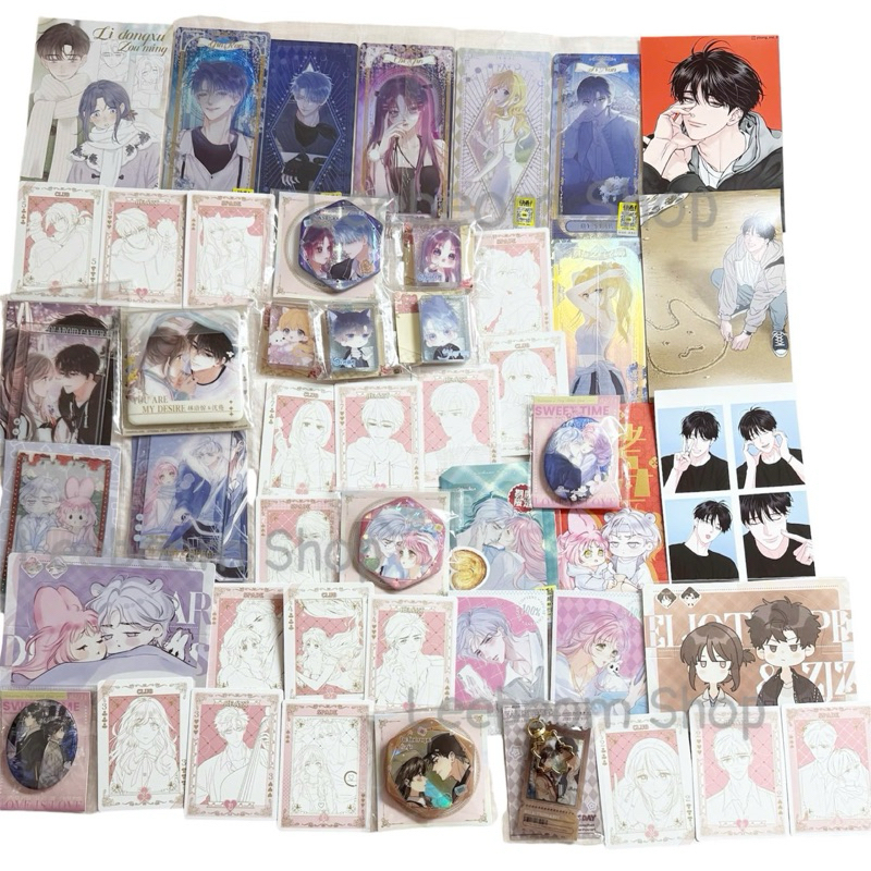 [HÀNG OFF] Photocard Thẻ bài Khó dỗ dành Vụng trộm không thể giấu Chiếc gai ấm áp manhwa manhua kdd 