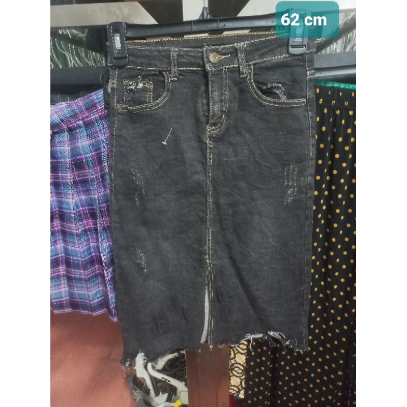 chân váy jean 62 cm ms88