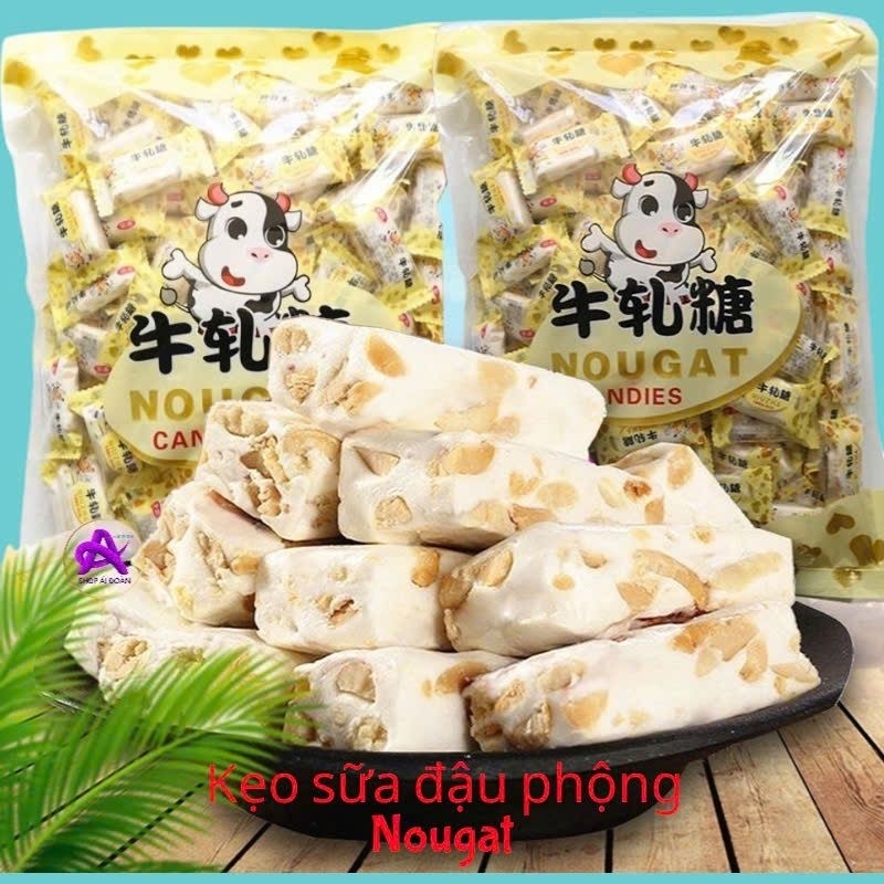 Kẹo sữa đậu phộng Nougat - Đài Loan