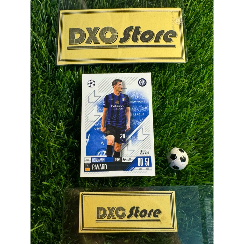 [ CHÍNH HÃNG ] - TOPPS MATCH ATTAX 2025 - BENJAMIN PAVARD (INTER MILAN)