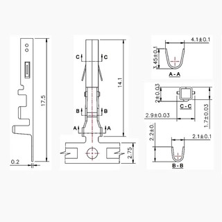 Jack điện nguồn máy tính, mô hình, nối DC, header