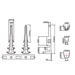 Jack điện nguồn máy tính, mô hình, nối DC, header