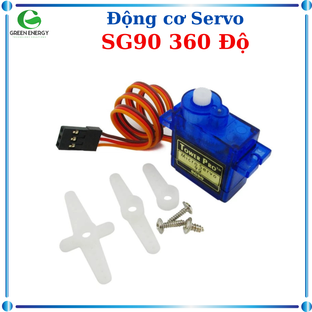 Động cơ Servo 9G SG90 360 Độ