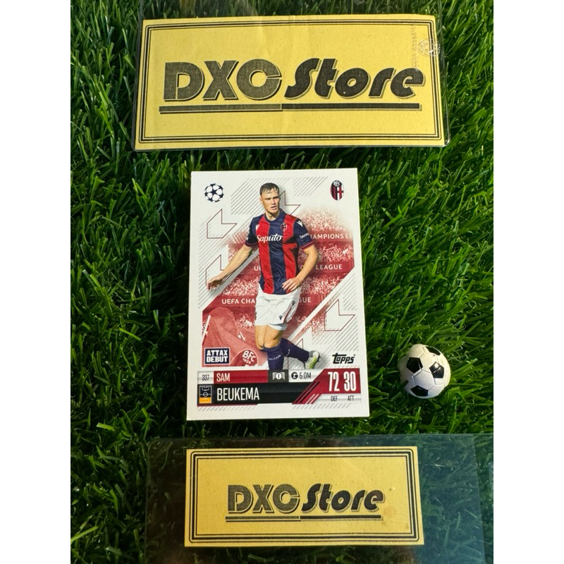 [ CHÍNH HÃNG ] - ATTAX DEBUT - TOPPS MATCH ATTAX 2025 - SAM BEUKEMA (BOLOGNA)