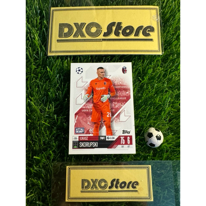 [ CHÍNH HÃNG ] - ATTAX DEBUT - TOPPS MATCH ATTAX 2025 - LUKASZ SKORUPSKI (BOLOGNA)