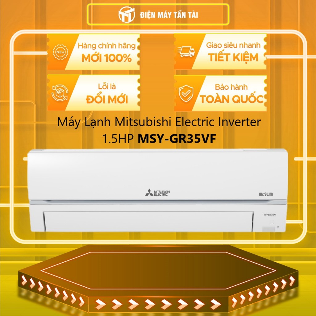MSY-GR35VF - Máy Lạnh Mitsubishi Electric Inverter 1.5HP GR35VF - GIAO TOÀN QUỐC