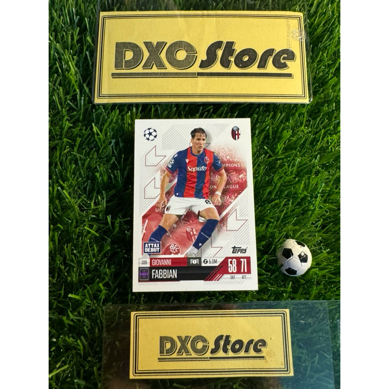 [ CHÍNH HÃNG ] - ATTAX DEBUT - TOPPS MATCH ATTAX 2025 - GIOVANNI FABBIAN (BOLOGNA)