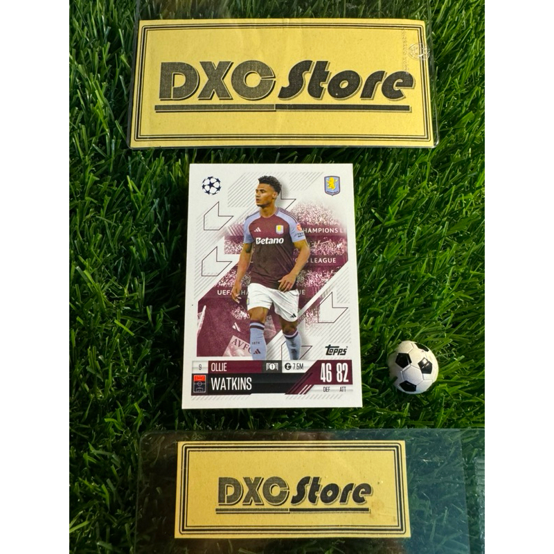 [ CHÍNH HÃNG ] - TOPPS MATCH ATTAX 2025 - OLLIE WATKINS (ASTON VILLA)