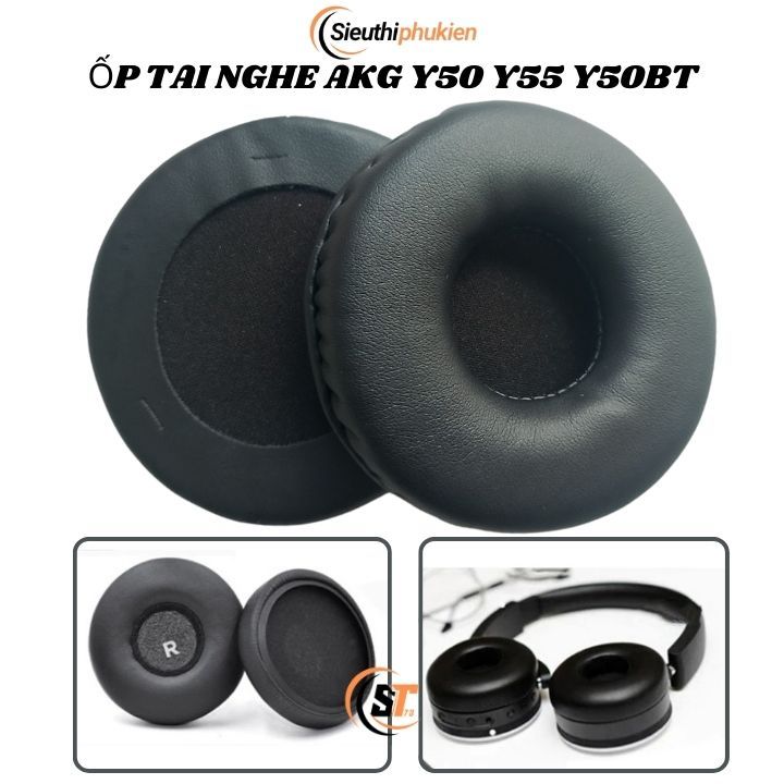 Bọc đệm ốp cho tai nghe AKG Y50 Y55 Y50BT, mút đệm tai nghe AKG 0700