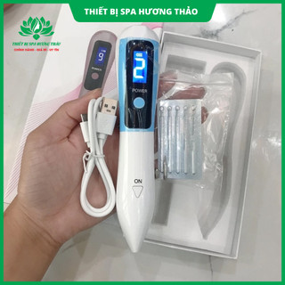 Máy Đốt Nốt Ruồi, Ổ Hôi Nách, Mụn Thịt, Tàn Nhang Mini 9 Cấp Độ Có Đèn