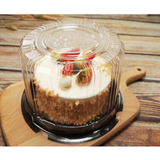 10 Hộp nhựa  A016 dùng để đựng bánh kem, bánh bông lan trứng muối