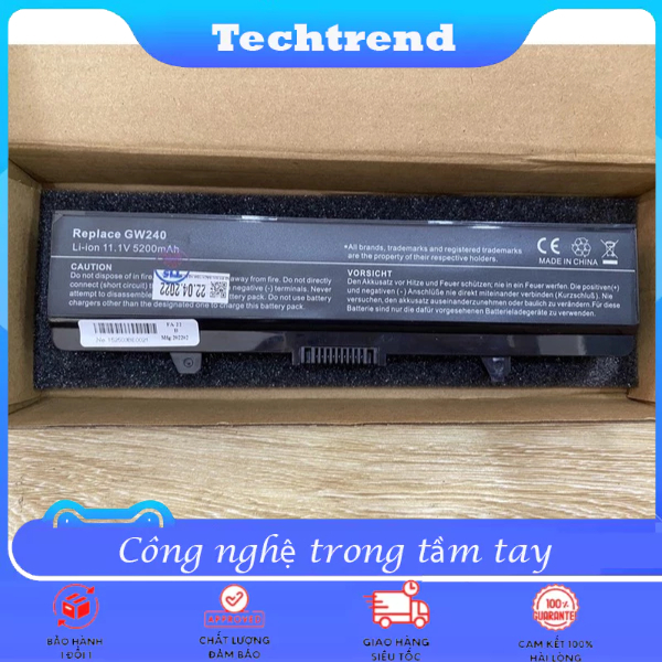 Pin laptop Dell 1525 M911G GW240 GP952 RN873 RU586 XR693 WK379 PP29L GW252 Bảo hành 12 tháng
