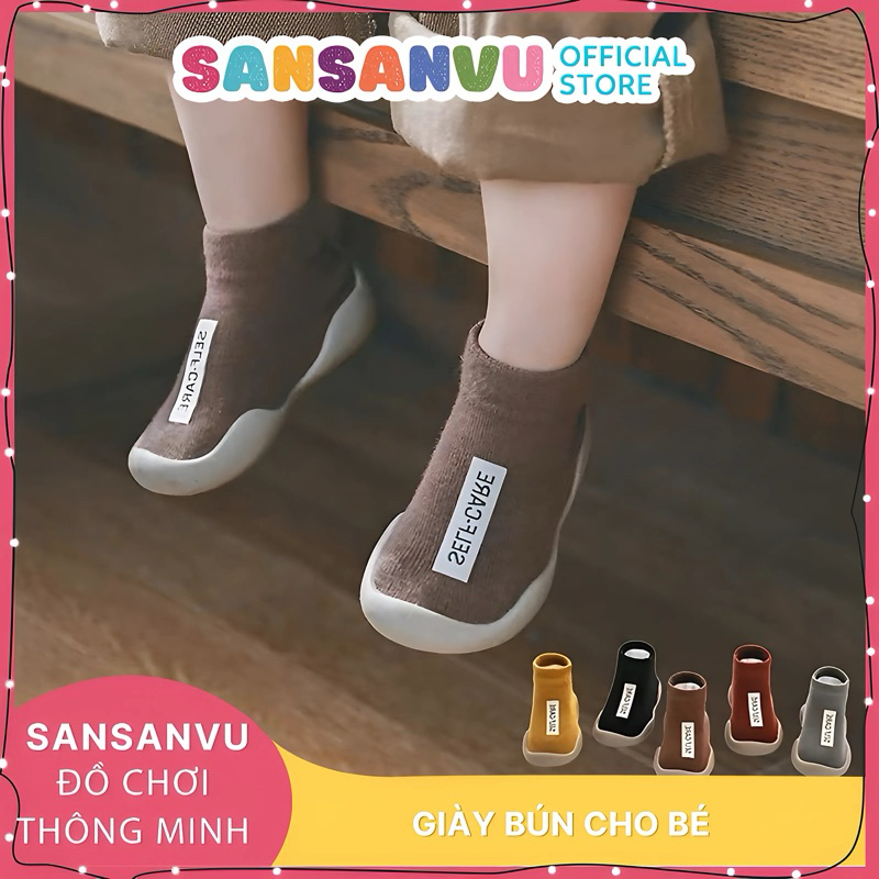 GIÀY BÚN CHO BÉ CỔ CAO SELF-CARE HÀNG QUẢNG CHÂU CAO CẤP LOẠI 1 GB1