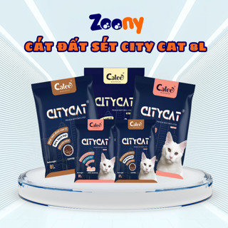 ( TẢI 7 TÚI ) Cát đất sét vệ sinh cho mèo CITYCAT , ít bụi, khử mùi tốt