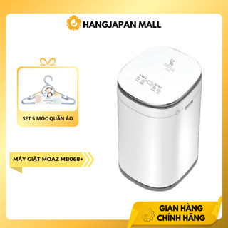 Máy giặt quần áo kèm sấy khô tự động Moaz Bebe MB068 Plus cho bé cửa trên an toàn