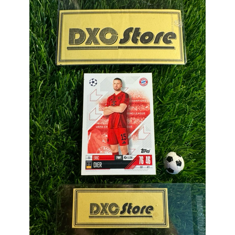 [ CHÍNH HÃNG ] - TOPPS MATCH ATTAX 2025 - ERIC DIER (BAYERN MUNCHEN)
