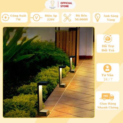 Đèn Sân Vườn Chống Nước Energy Green Lighting DSV-1175 - (Chiều Cao 60cm) - Trang Trí Ngoài Trời