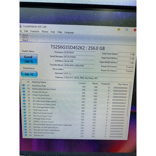 SSD 256G trancend hàng xách tay usa like new - bảo hành 12 tháng