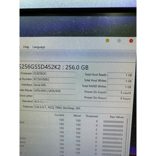 SSD 256G trancend hàng xách tay usa like new - bảo hành 12 tháng