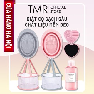 Dụng Cụ Rửa Cọ Makeup Dụng cụ vệ sinh cọ trang điểm TMR bằng nhựa cao cấp và có thể gập lại rửa cọ trang điểm