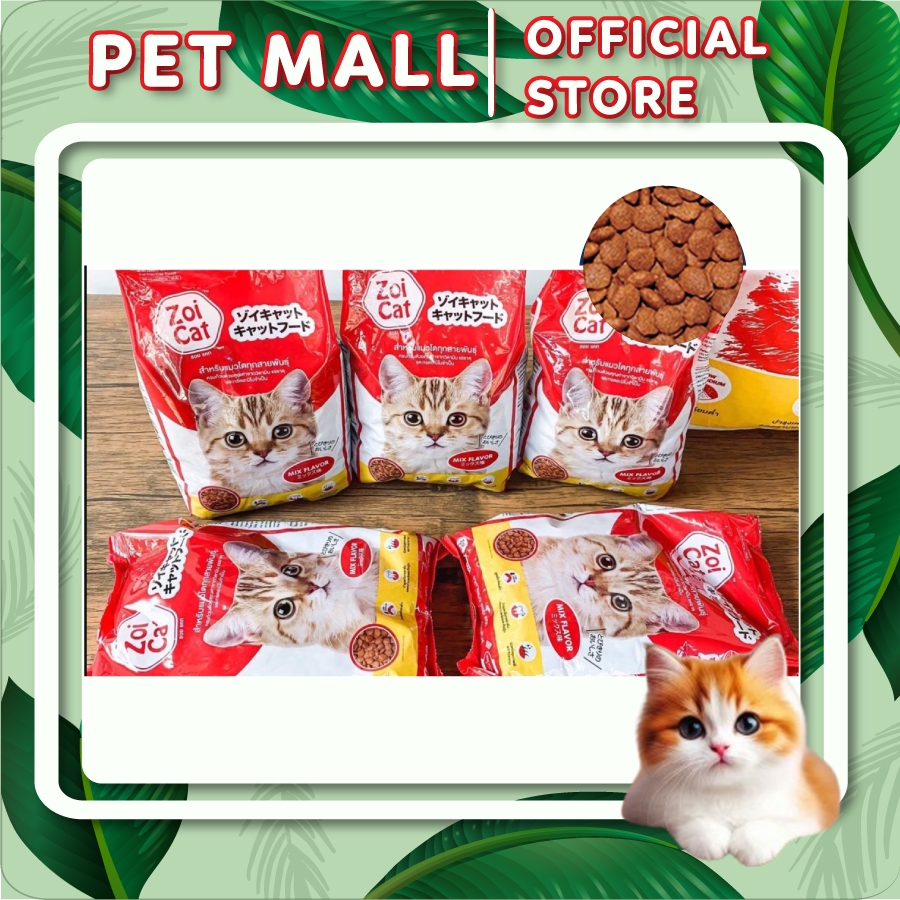 Hạt Cho Mèo ZOI CAT 5kg - COMBO 5 gói 1kg Thức Ăn Mèo Mọi Độ Tuổi ZOI CAT - Petmall