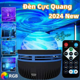 Đèn GALAXY Cực Quang USB LED Chiếu Bầu Trời Cực Quang Trang Trí, Decor Phòng Ngủ, Điều Khiển Từ Xa