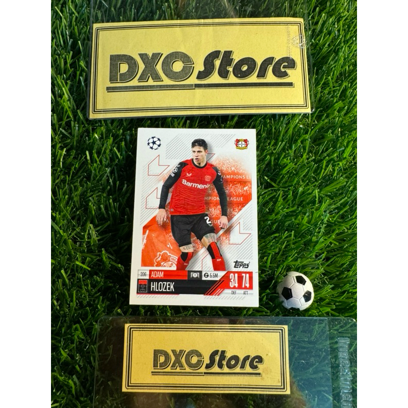 [ CHÍNH HÃNG ] - TOPPS MATCH ATTAX 2025 - ADAM HLOZEK (BAYER 04 LEVERKUSEN)