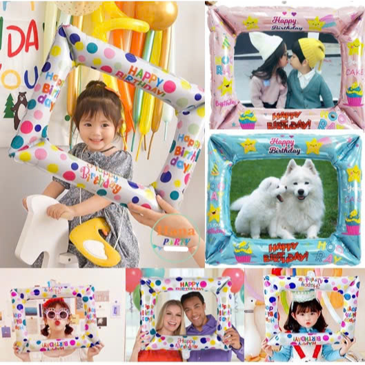 Bóng Khung Hình, Khung Ảnh Check In Chụp Hình Trang Trí Tiệc Sinh Nhật Hana Party