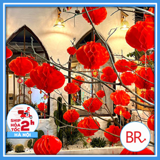 Sỉ 10 đèn lồng đỏ chữ phúc đủ size trang trí Tết Trung Thu 2025- Đèn chống thấm nước treo decor cửa hàng năm mới 01725
