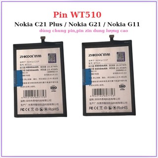 Pin WT510,Nokia C21 Plus ,Nokia G21,Nokia G11, dùng chung ,mới