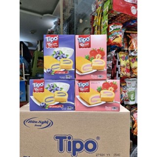 Bánh Tipo Bông Lan Dâu/ Việt Quất Hữu Nghị  Hộp bé 180g