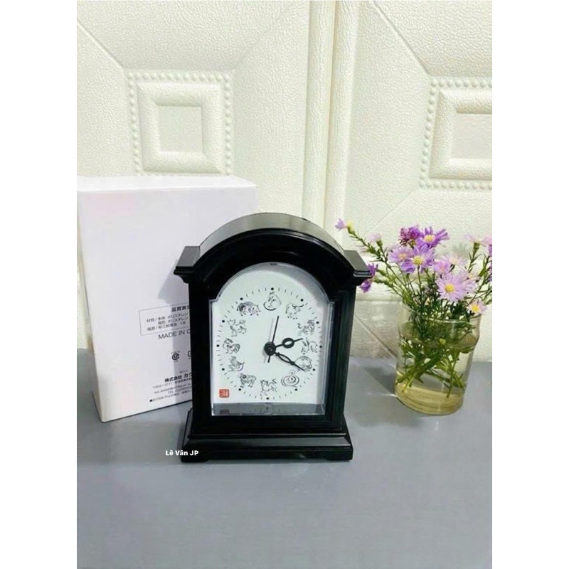 Đồng hồ để bàn 12 con giáp Nhật nội địa 🇯🇵 TẶNG KÈM 2 PIN