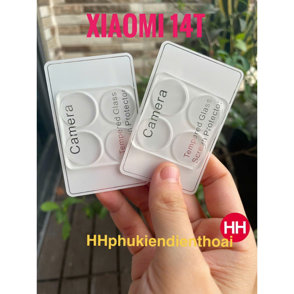 Kính cường lực cụm CAMERA Xiaomi 14T , Xioami 14T Pro trong suốt siêu bảo vệ camera