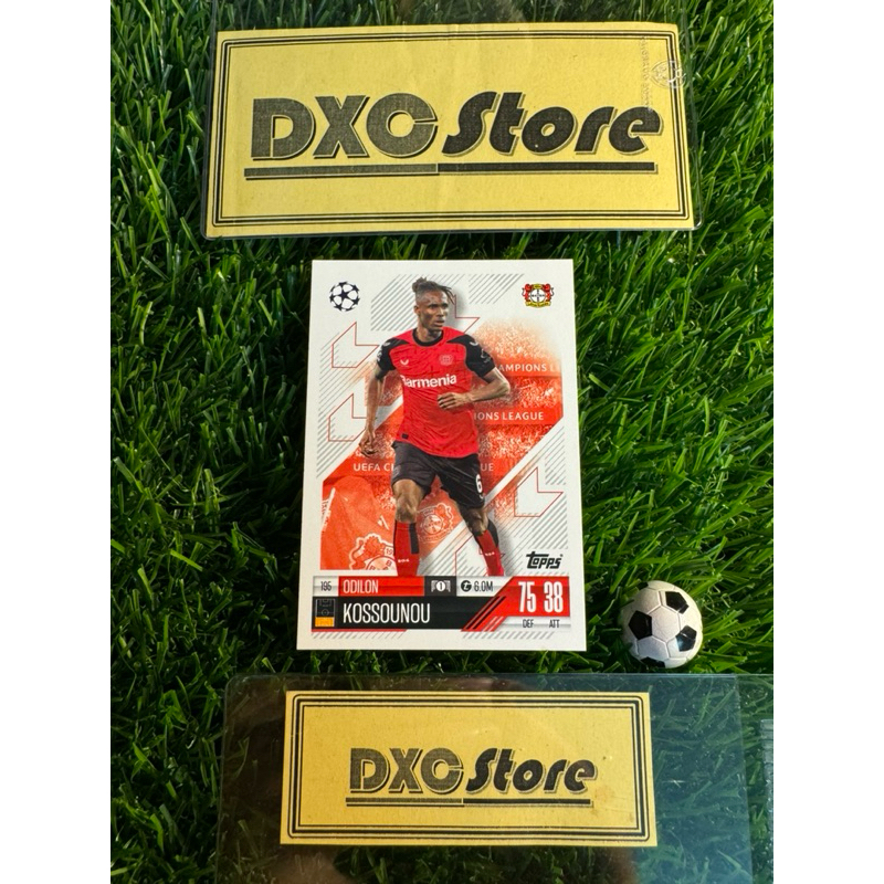 [ CHÍNH HÃNG ] - TOPPS MATCH ATTAX 2025 - ODILON KOSSOUNOU (BAYER 04 LEVERKUSEN)