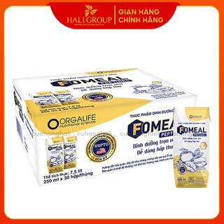 Fomeal Peptides, Soup Uống Dinh Dưỡng Công Thức Cho Người Kém Hấp Thu, Thùng 30 Hộp