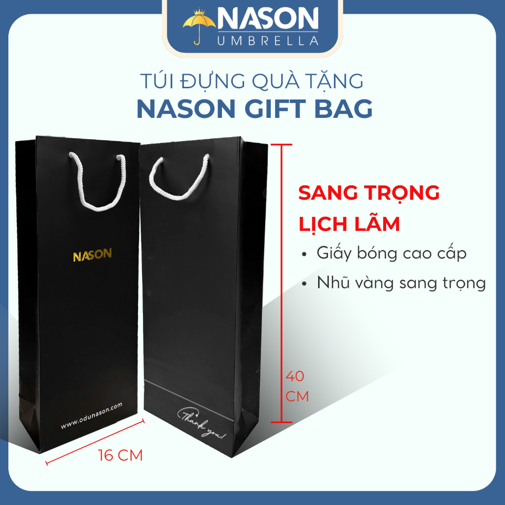 Túi Giấy Đựng Quà Tặng Cao Cấp Nason Gift Bag