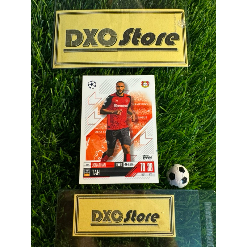 [ CHÍNH HÃNG ] - TOPPS MATCH ATTAX 2025 - JONATHAN TAH (BAYER 04 LEVERKUSEN)
