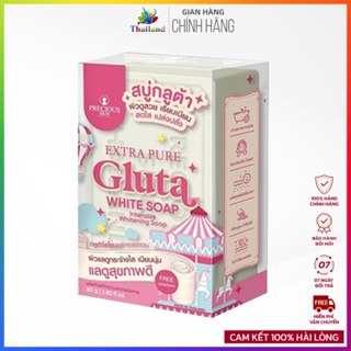  Soap tắm trắng với Glutathione Extra Pure Gluta White Thái Lan 