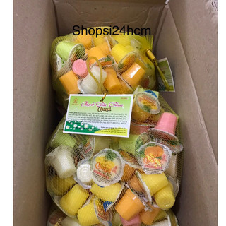 (Hoả Tốc) Thùng Thạch Sữa Chua Chapi Đức Hạnh 6 Túi/900Gr Ngon Hơn Khi Để Lạnh