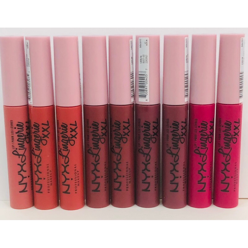 Son kem lì NYX Lingerie XXL  MATTE LIQUID LIPSTICK chính hãng