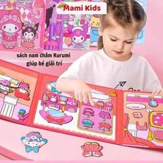Đồ Chơi Cho Bé Sách Nam Châm Manikids Giúp Bé Giải Trí,Đồ Chơi Đáng Yêu Sách Nam Châm Cho Bé