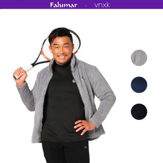 Áo lông cừu nam không mũ xuất Hàn, Áo khoác nam hàng xuất dư chất lông mềm ấm và chắc chắn