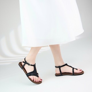 Giày Sandal Nữ MWC E134 - Sandal Nữ Xỏ Ngón Đế Bệt Phối Màu Thời Trang Thanh Lịch