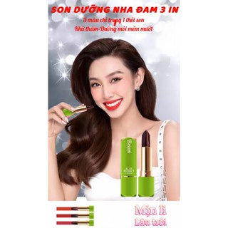 Son dưỡng môi nha đam 3 in1 dưỡng ẩm, lâu trôi, khử thâm môi, son dưỡng môi 3 trong 1