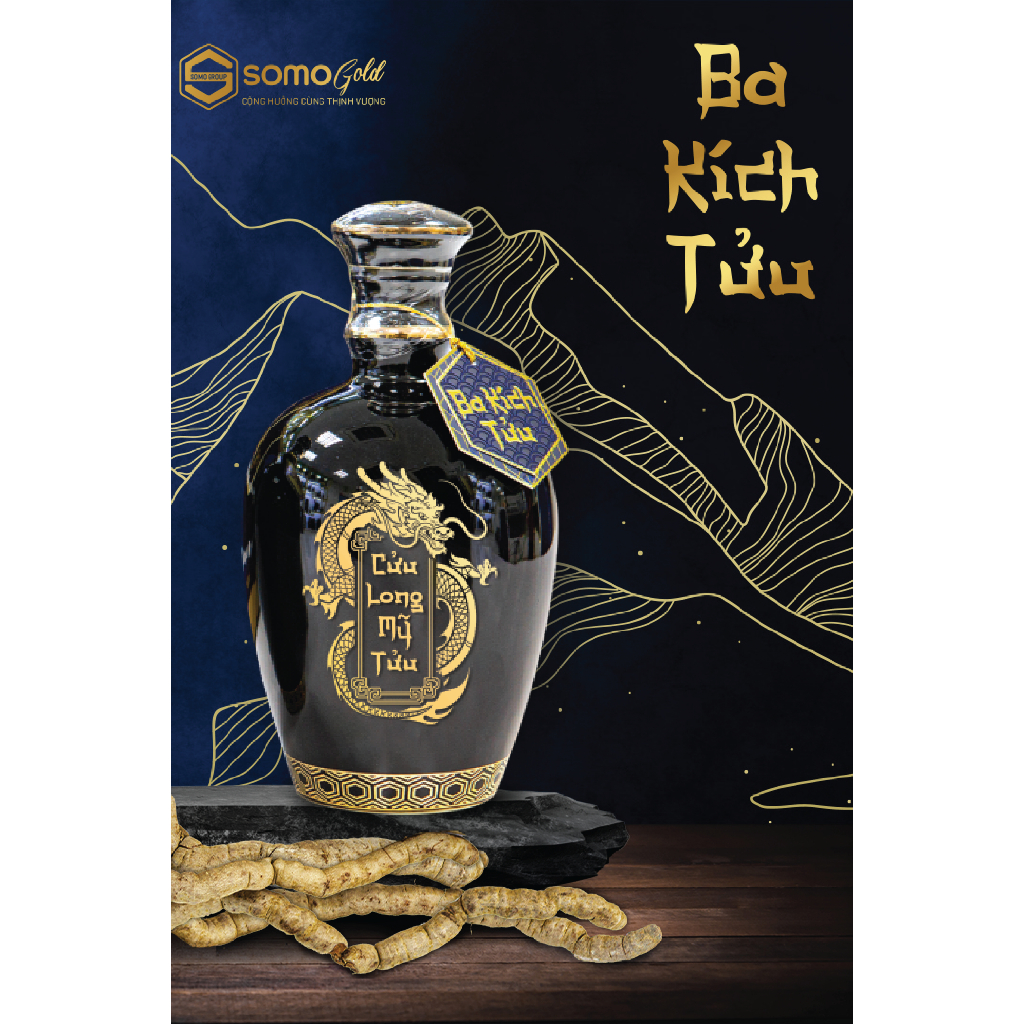 BA KÍCH TỬU - Bình sứ Bát Tràng 500ml