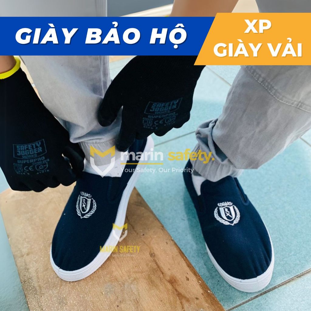 Giày vải bảo hộ lao động thương hiệu XP - Sản phẩm chính hãng