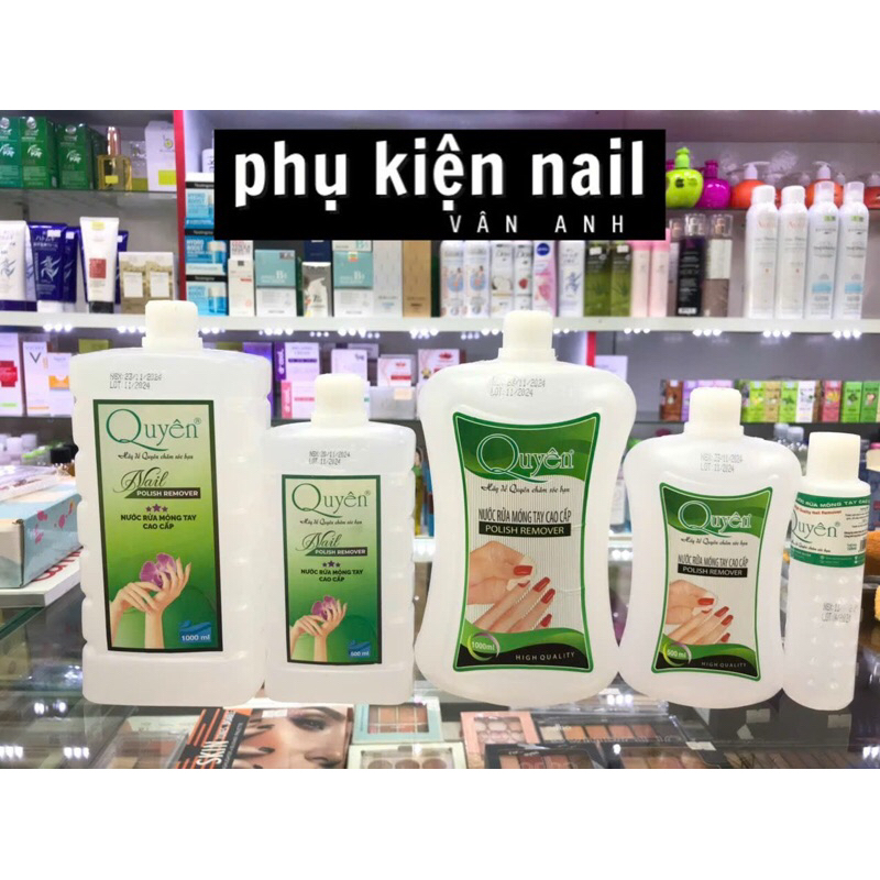 axeton , acetone nước rửa móng Quyên