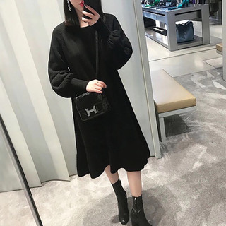 (nhiều mẫu) Váy len dệt kim dáng xoè/ dáng xuông  thanh lịch